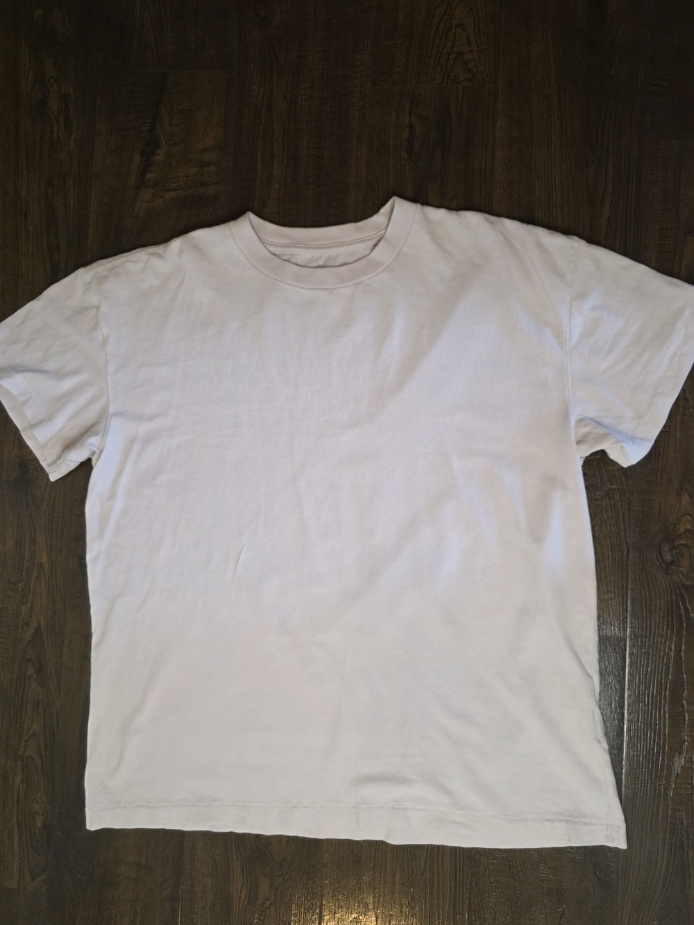 Abercrombie Light Pink Men's Crew Neck T-Shirt